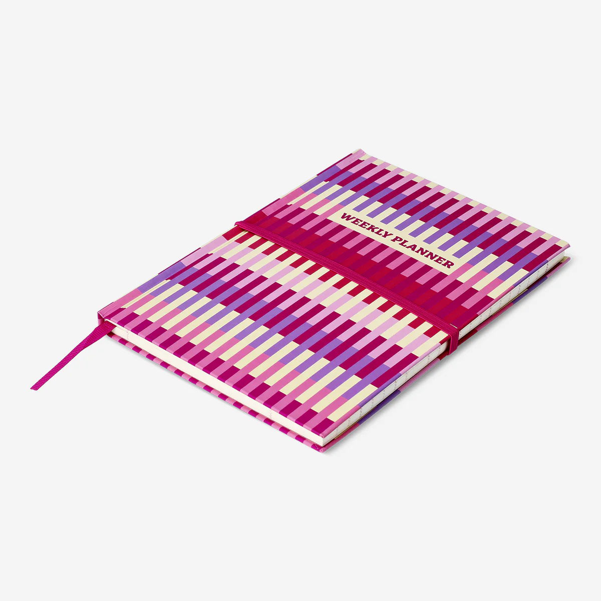 Pembe Çizgili Haftalık Planlayıcı Defter - Image 2