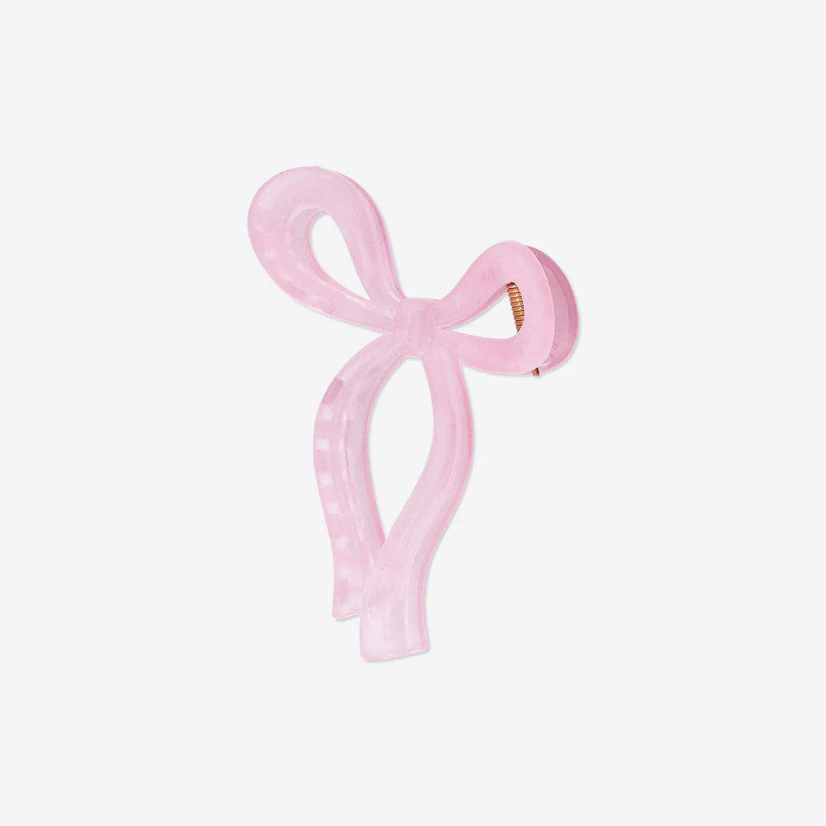 Pembe Fiyonk Şeklinde Kıskaçlı Toka