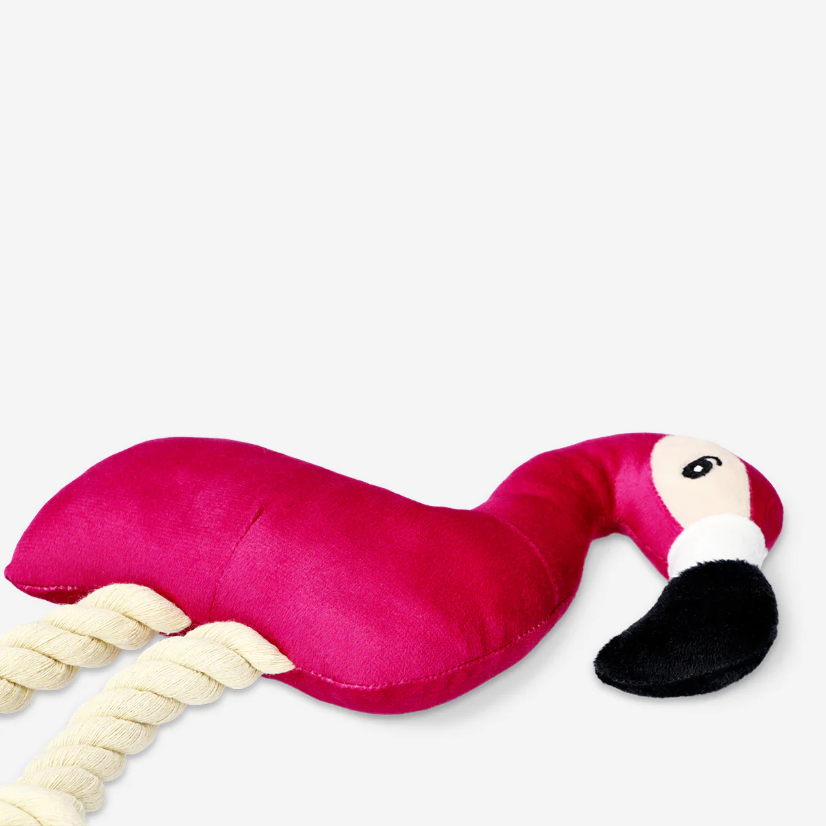Pembe Flamingo Şeklinde Çiğneme Oyuncağı - Image 2
