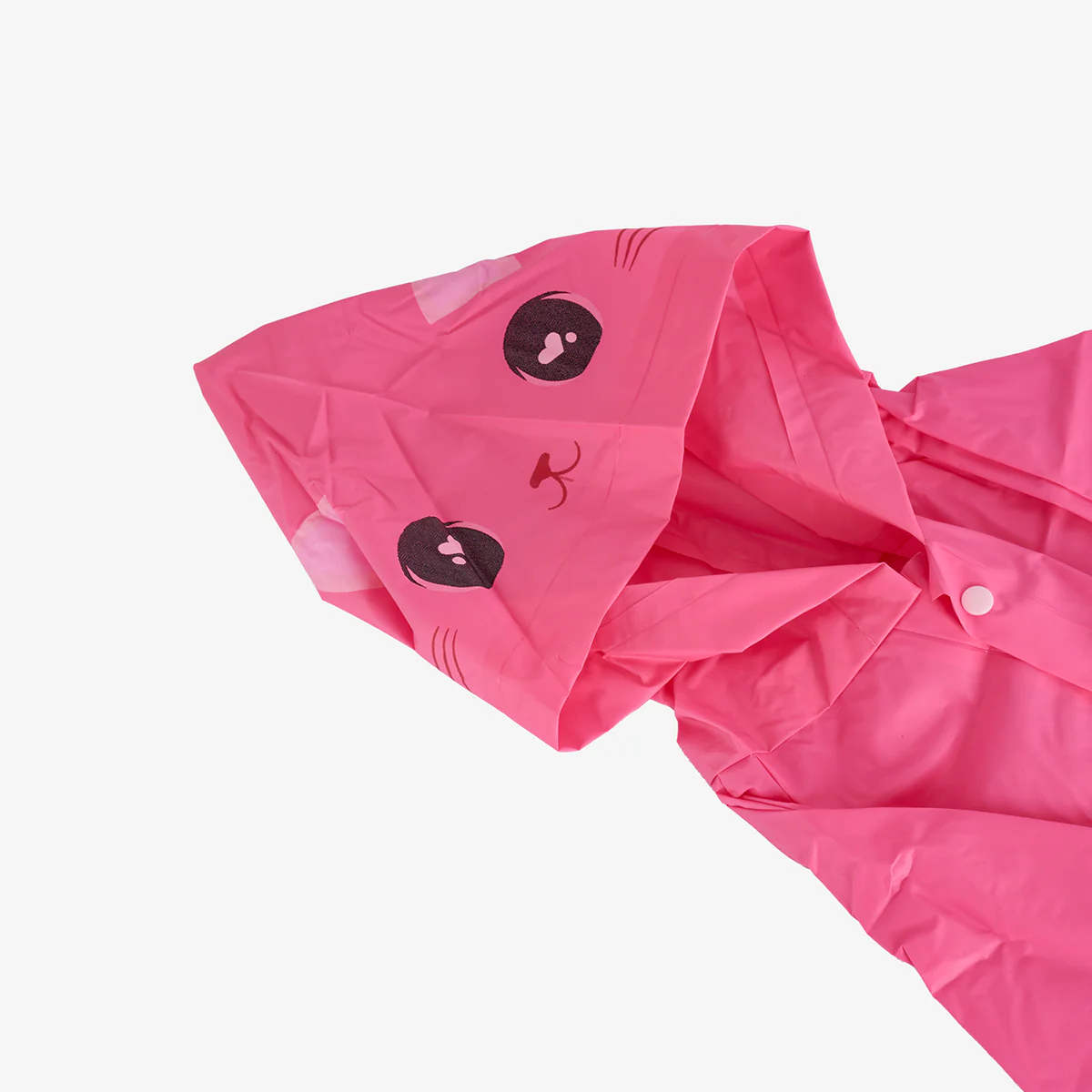 Pembe Kedi Şeklinde Yağmurluk 6-8 Yaş - Image 2