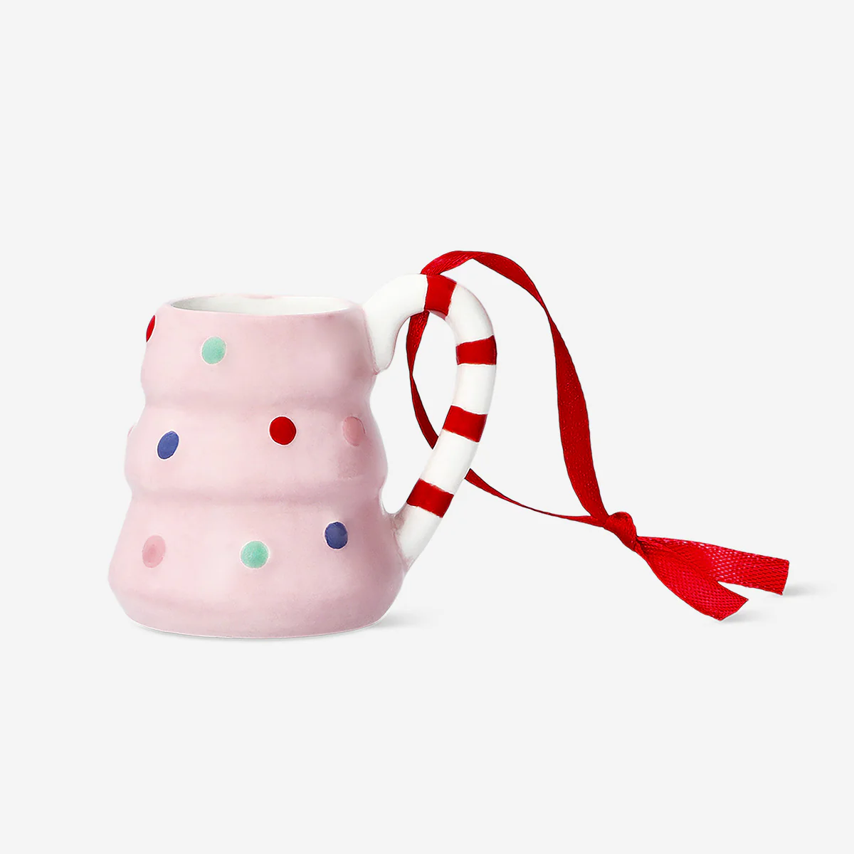 Pembe Kupa Şeklinde Yılbaşı Ağacı Süsü - Image 4