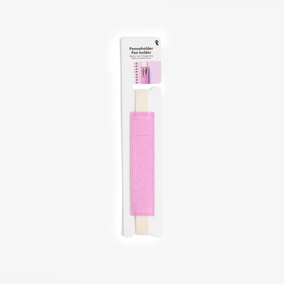 Pembe Lastikli Kalem Tutacağı