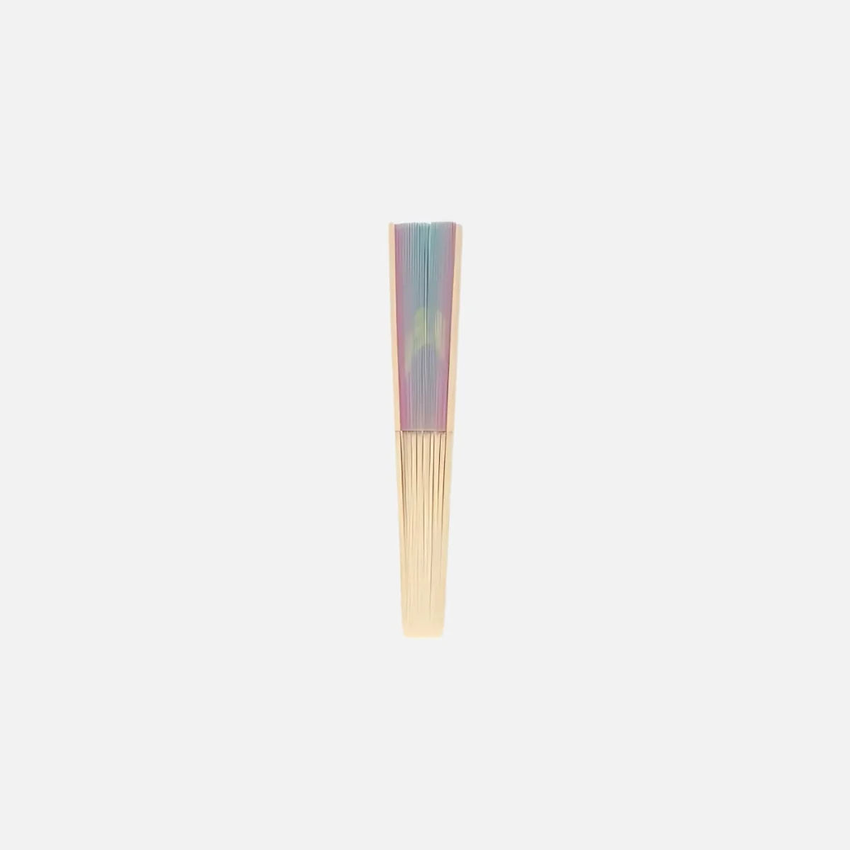 Pembe Mavi Bambu Yelpaze - Image 2