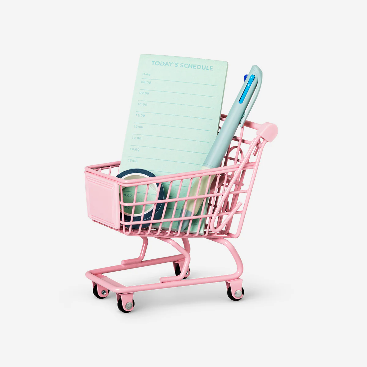 Pembe Mini Alışveriş Arabası - Image 2
