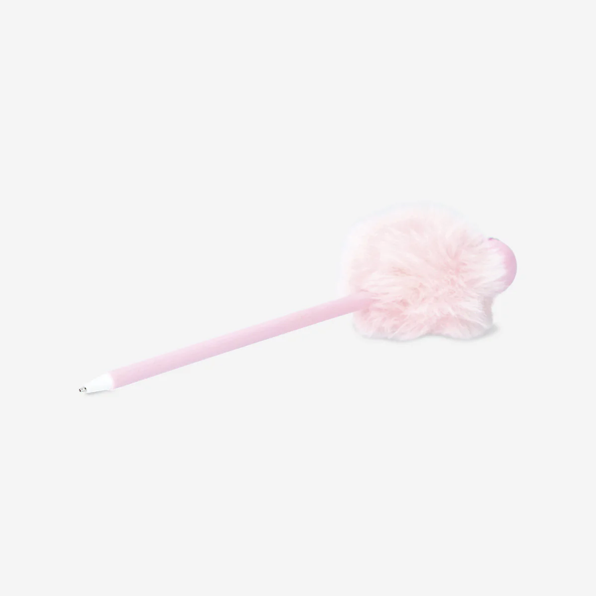Pembe Ponpon Detaylı Tükenmez Kalem - Image 2