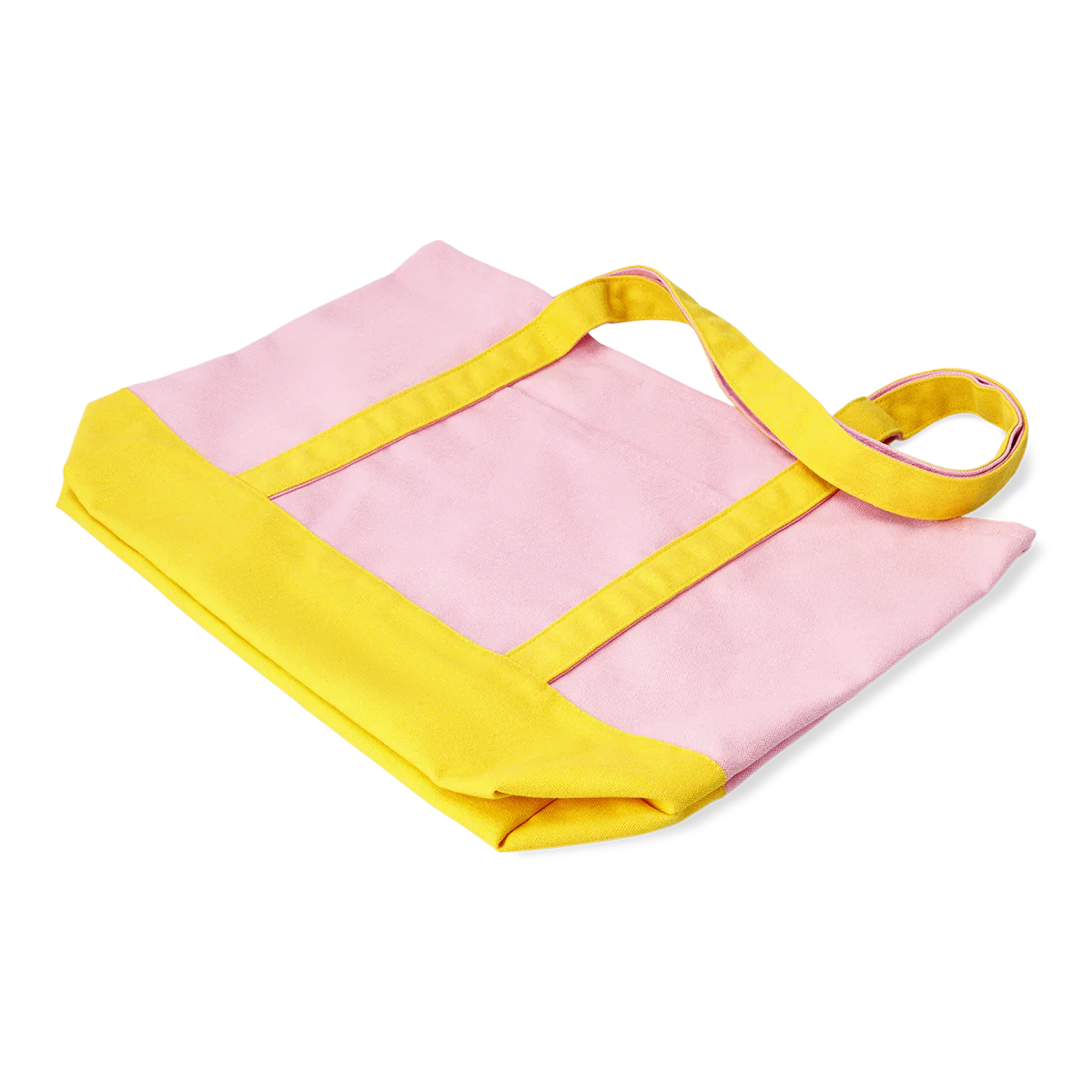 Pembe Sarı Bez Çanta - Image 3