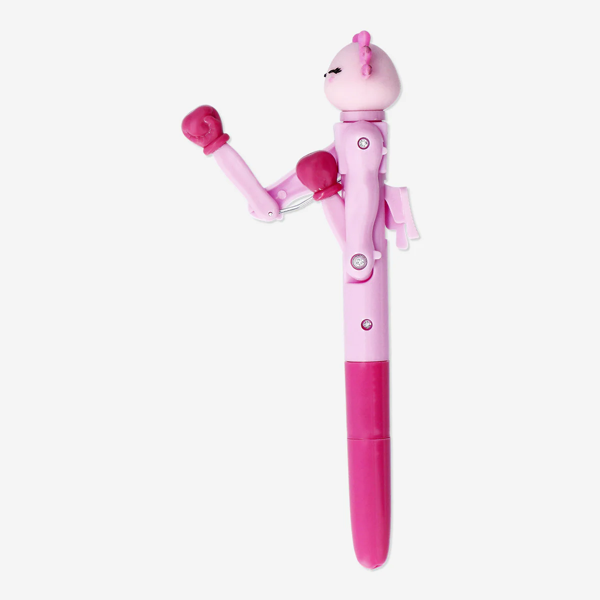 Pembe Sevimli Yaratık Figürlü Kalem - Image 2