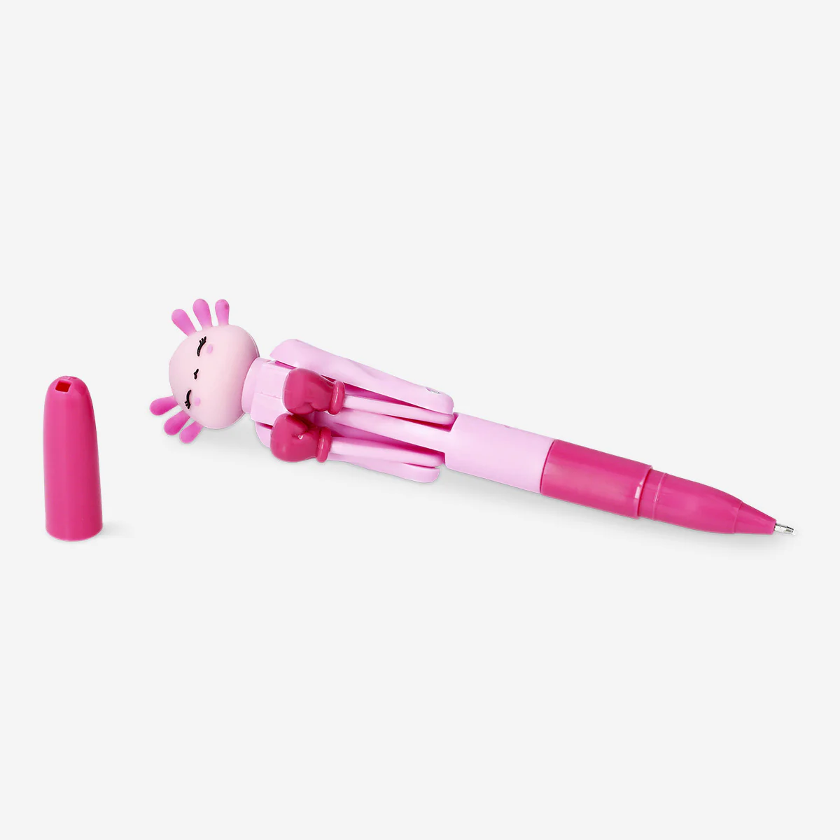 Pembe Sevimli Yaratık Figürlü Kalem - Image 3