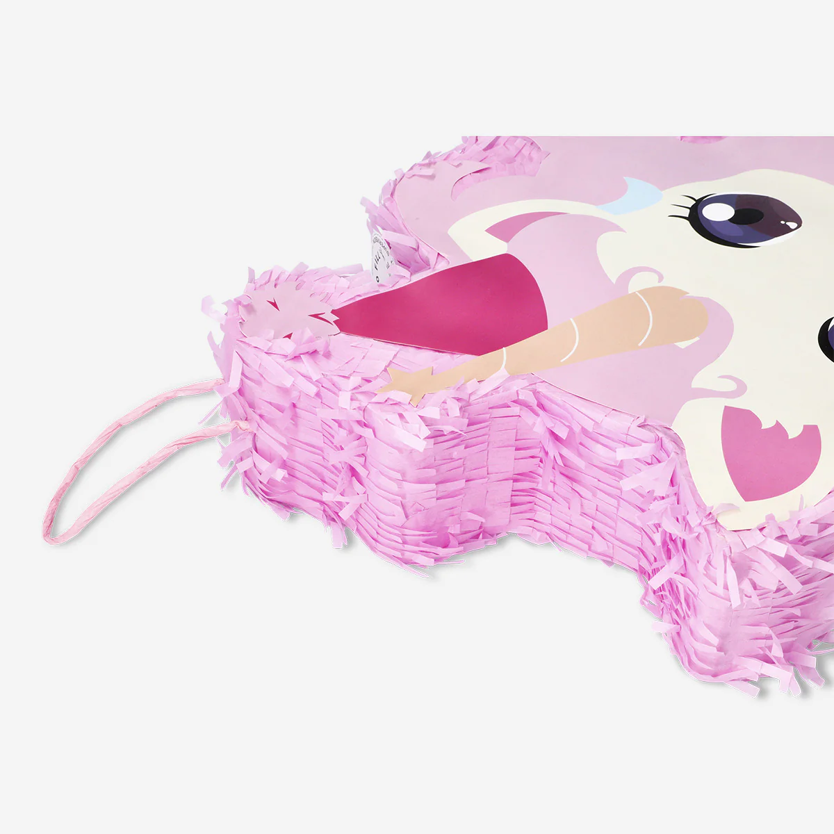 Pembe Unicorn Şeklinde İçi Doldurulabilir Duvar Süsü - Image 3