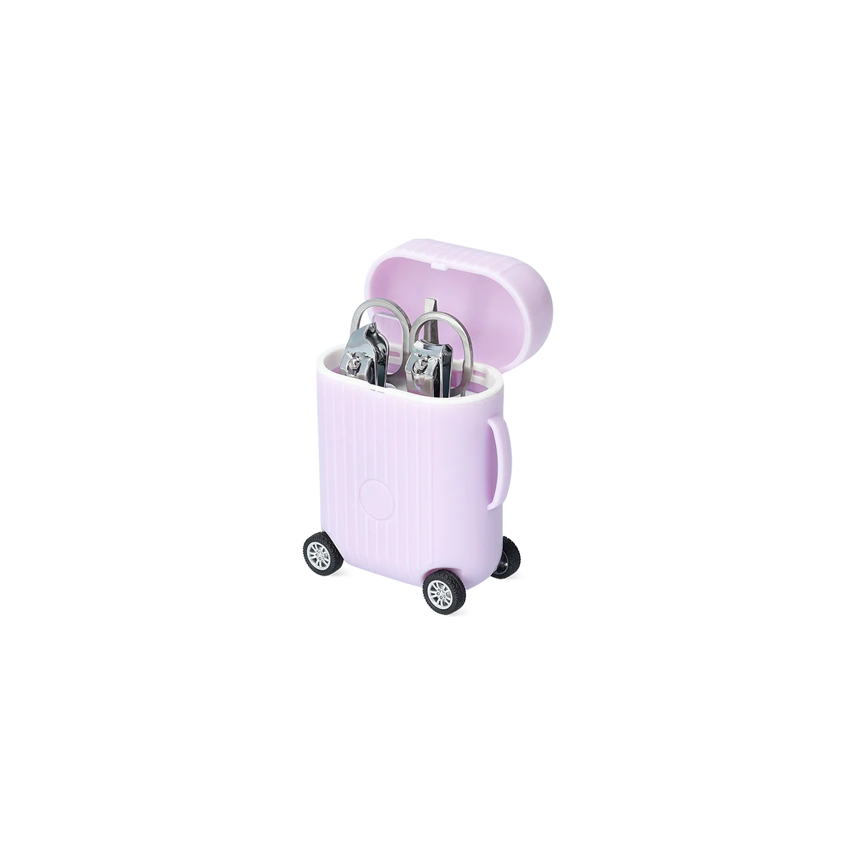 Pembe Valiz Şeklinde Manikür Seti - Image 4