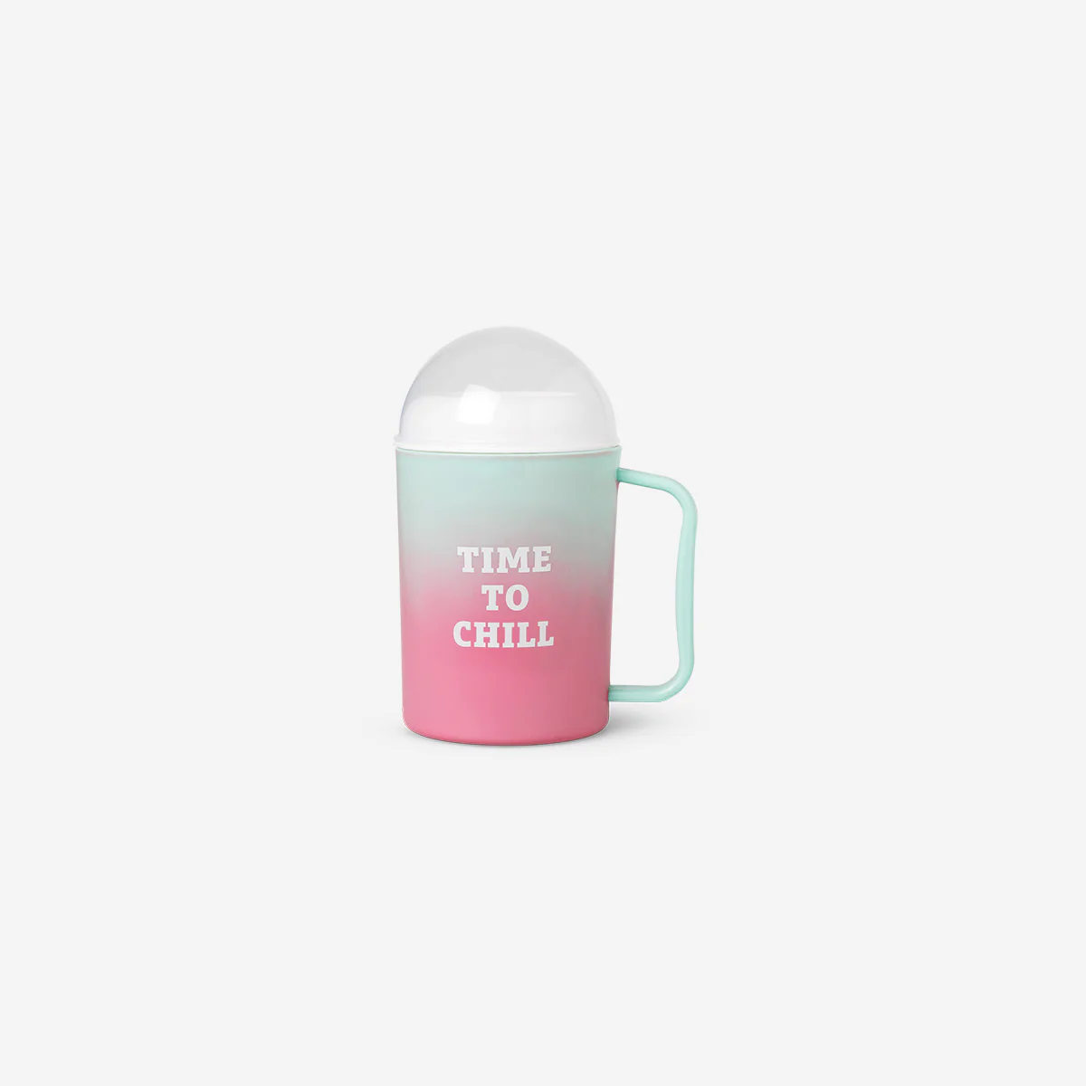 Pembe Yeşil Buzlu İçecek Yapma Bardağı 330 ml - Image 3