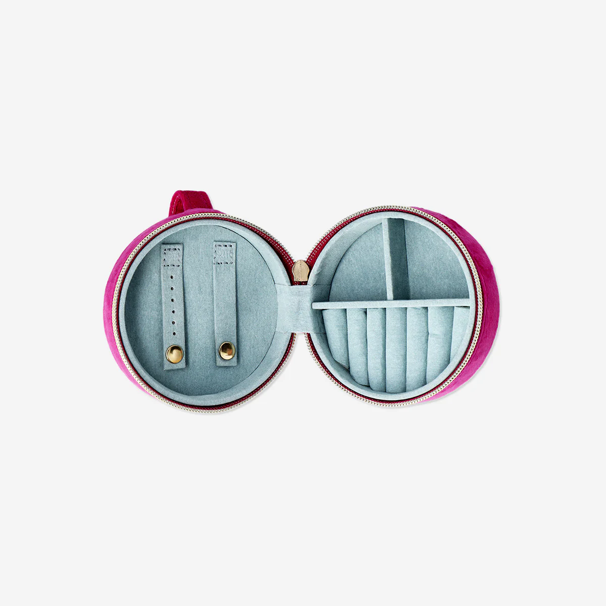 Pembe Yuvarlak Takı Kutusu - Image 3