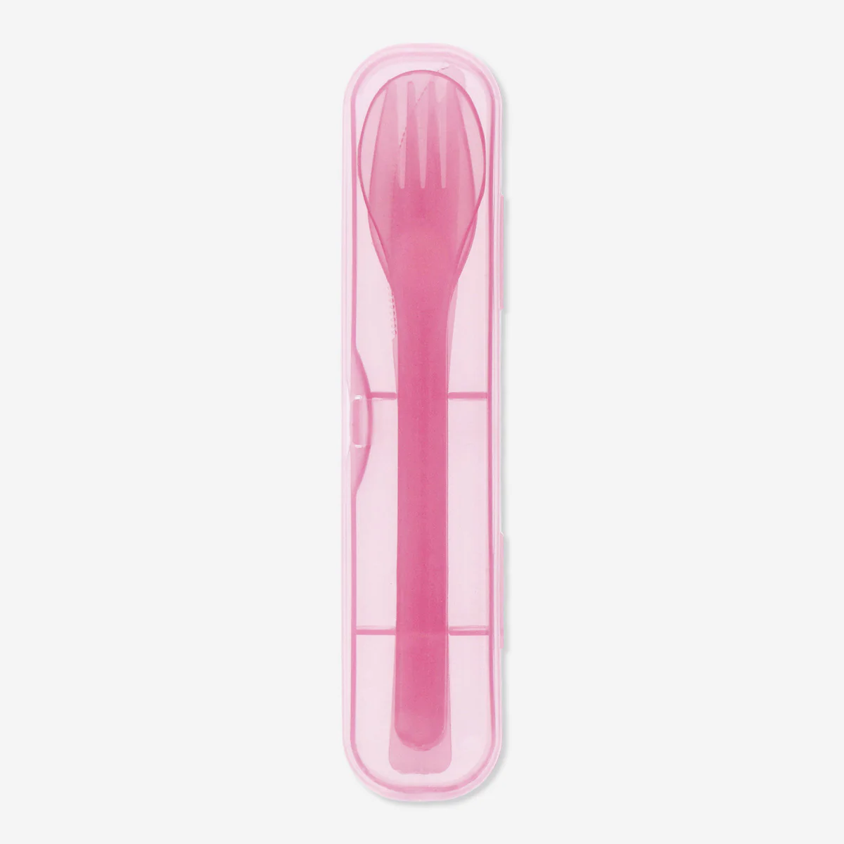Plastik Pembe Çatal Kaşık Bıçak Seti