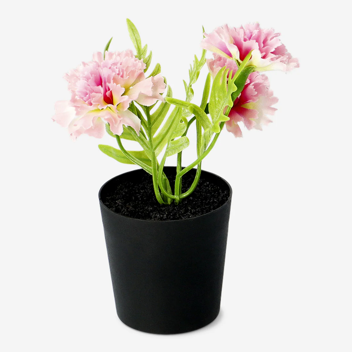 Saksıda Küçük Pembe Yapay Çiçek - Image 2