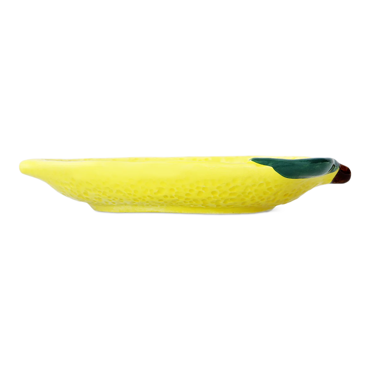 Sarı Limon Şeklinde Seramik Küçük Tabak - Image 2