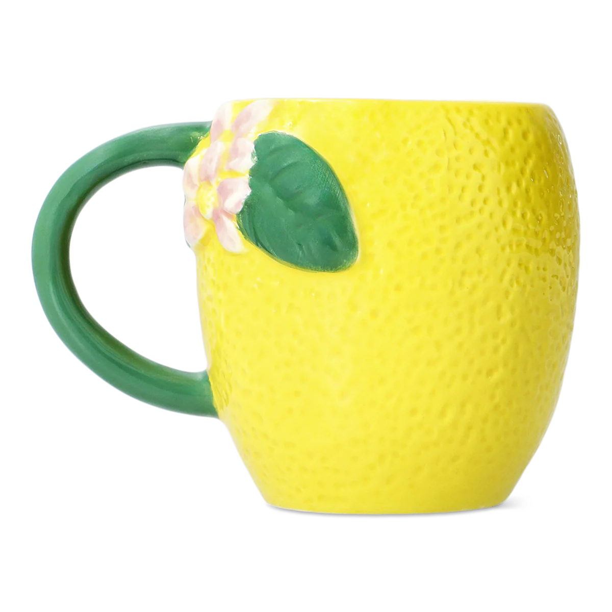 Sarı Limon Şeklinde Seramik Kupa