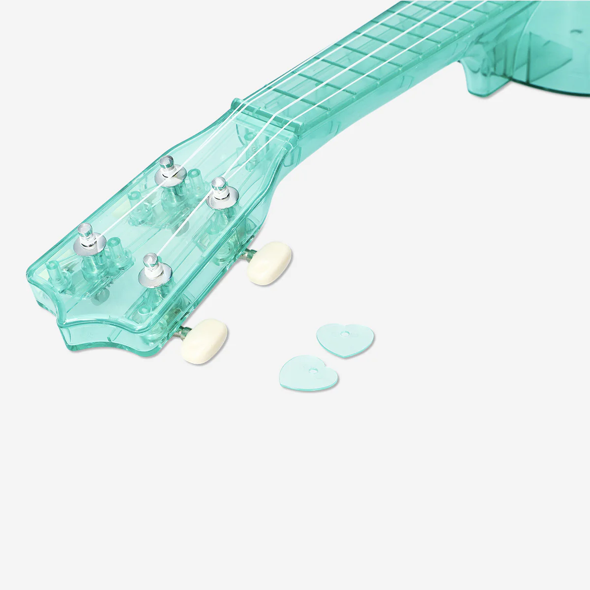 Şeffaf Mavi Ukulele - Image 3
