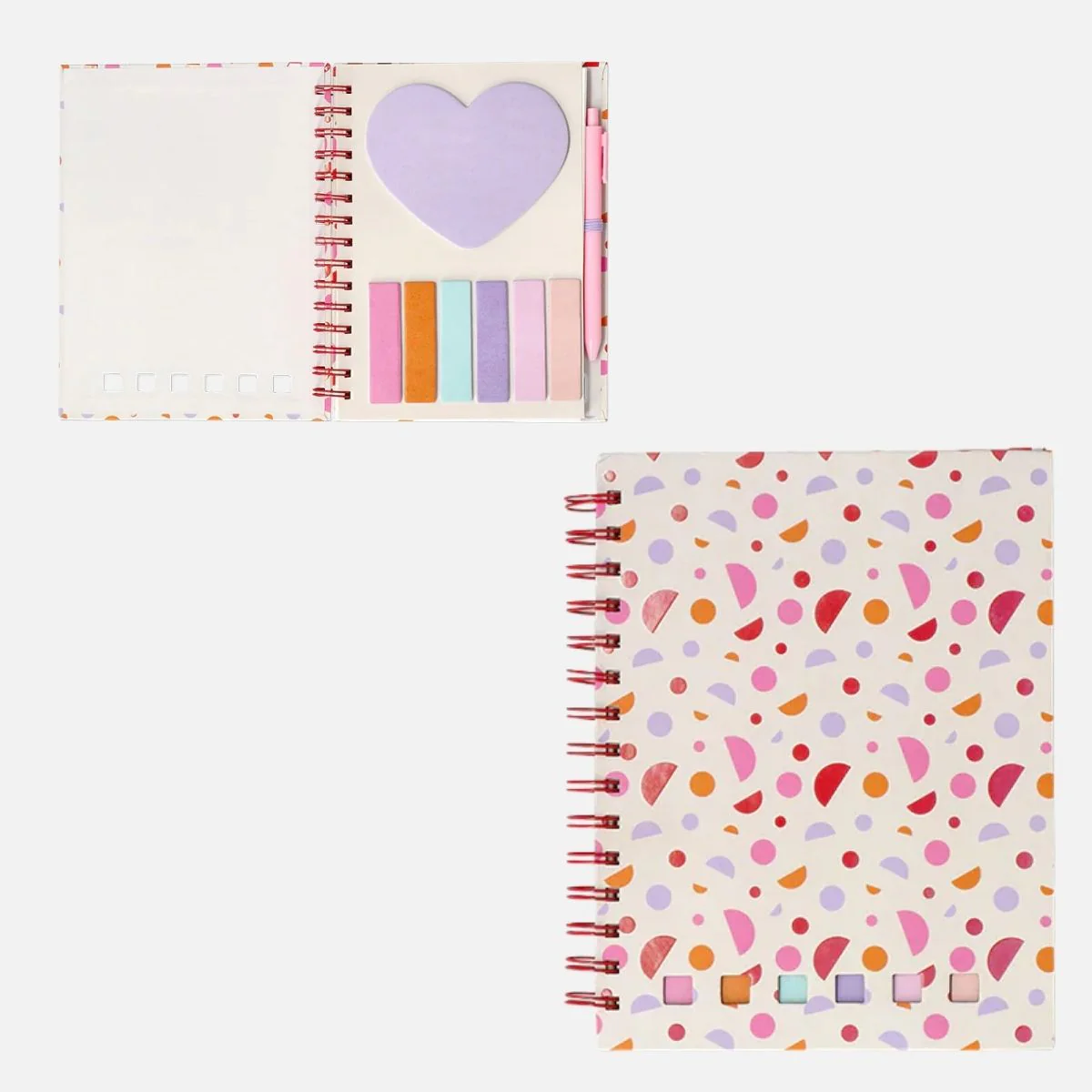 Stickerlı Spiralli Defter