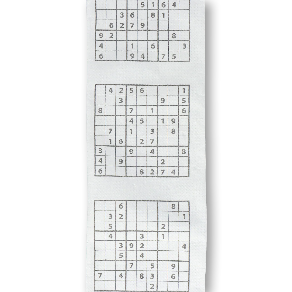 Sudoku Desenli Beyaz Tuvalet Kağıdı - Image 3