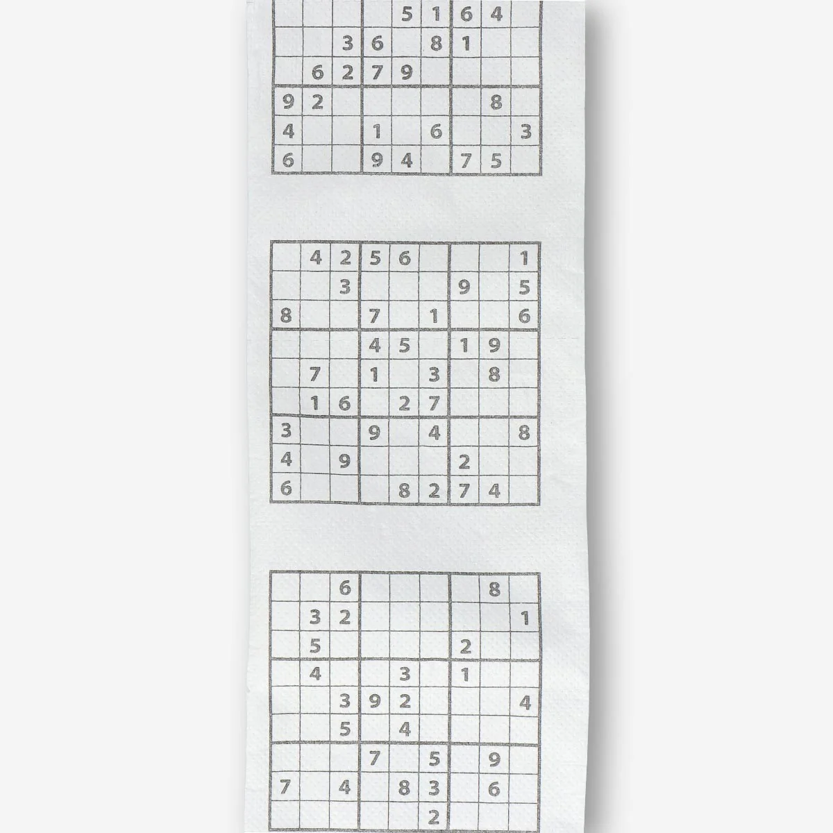 Sudoku Desenli Beyaz Tuvalet Kağıdı - Image 6