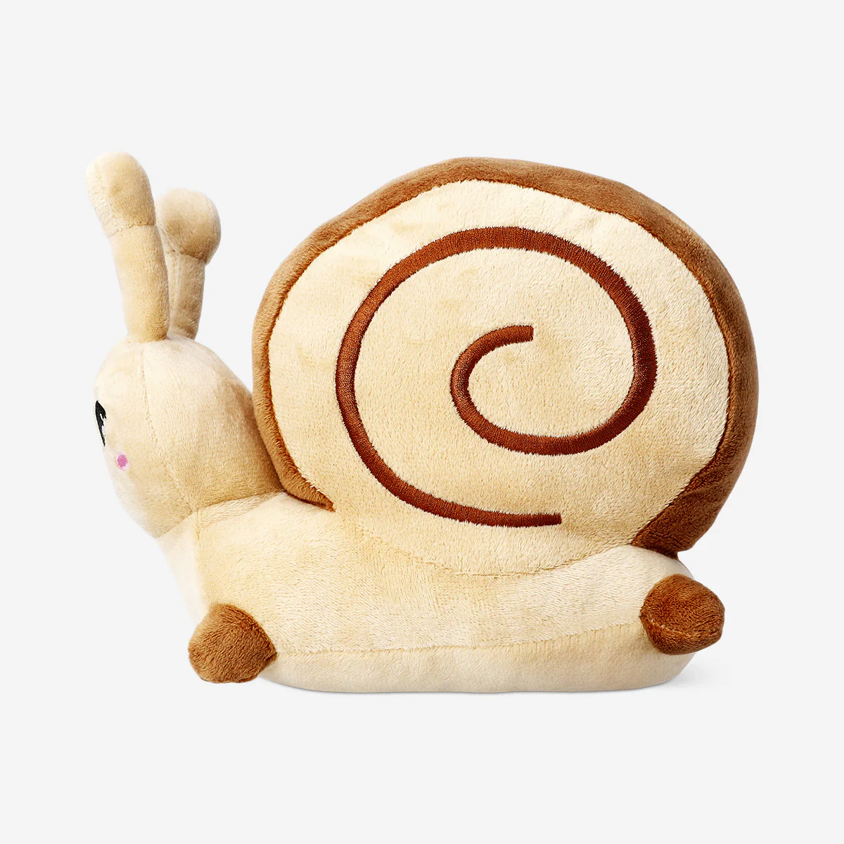 Tarçınlı Çörek Şeklinde Salyangoz Peluş Oyuncak - Image 3
