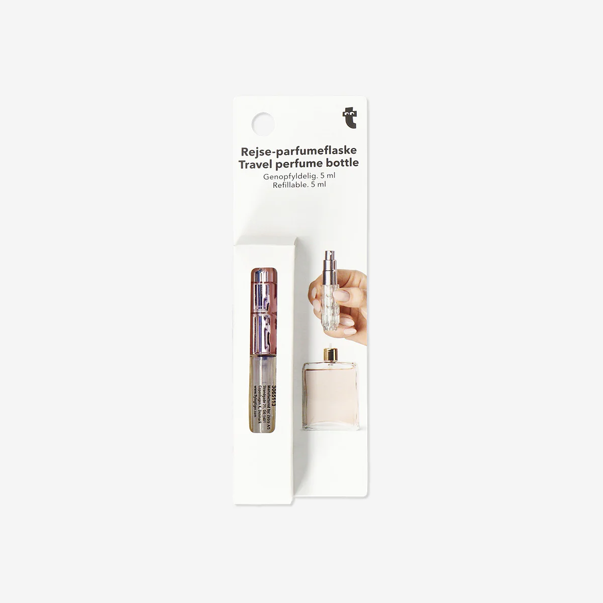 Taşınabilir Cep Boy Parfüm Şişesi 5 ml