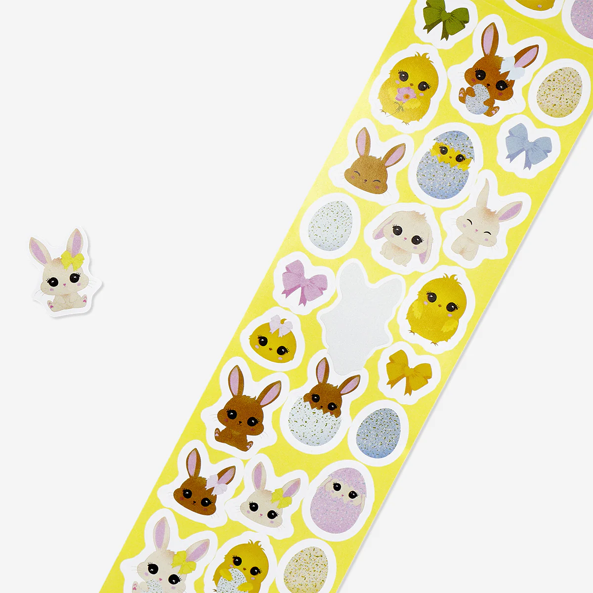 Tavşanlı Kutuda Hayvan Temalı Sticker Seti - Image 2