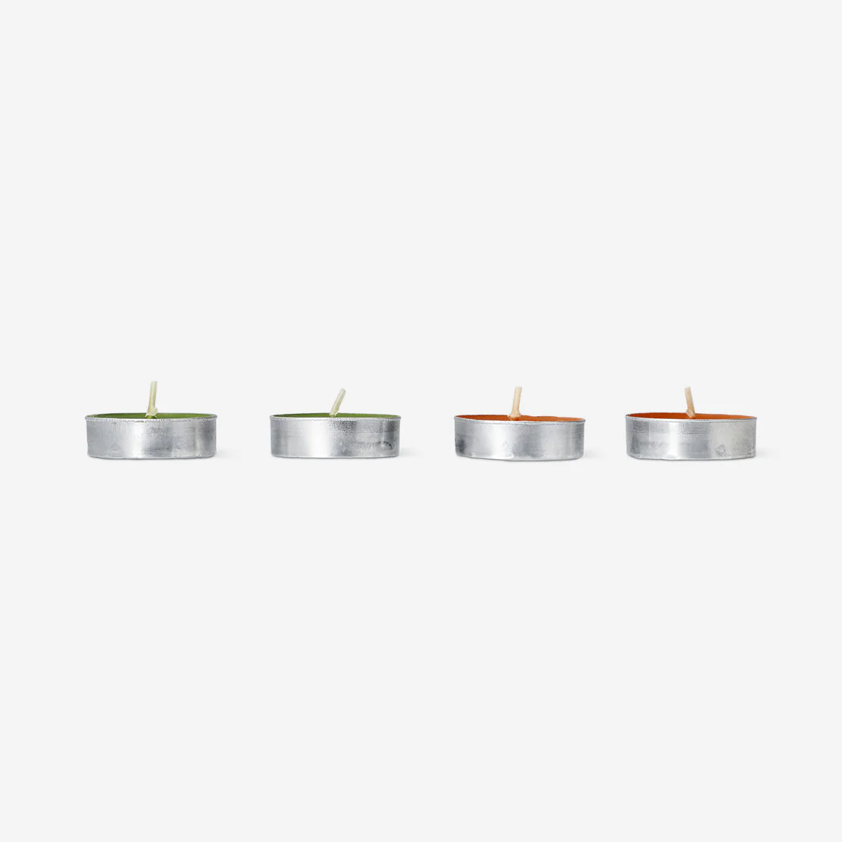Turuncu 18'li Tealight Mum - Image 3