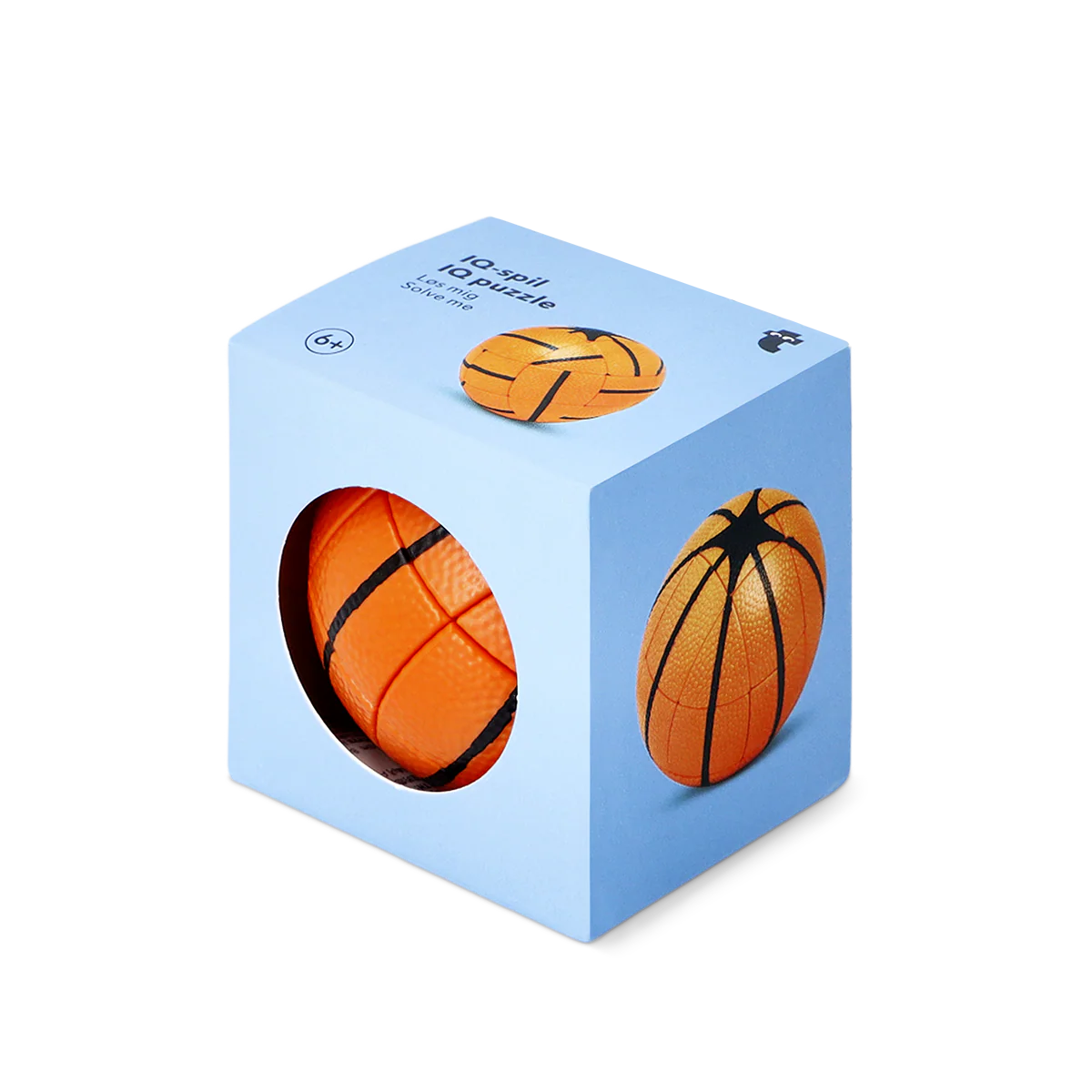 Turuncu Basketbol Topu Şeklinde Zeka Küpü - Image 4