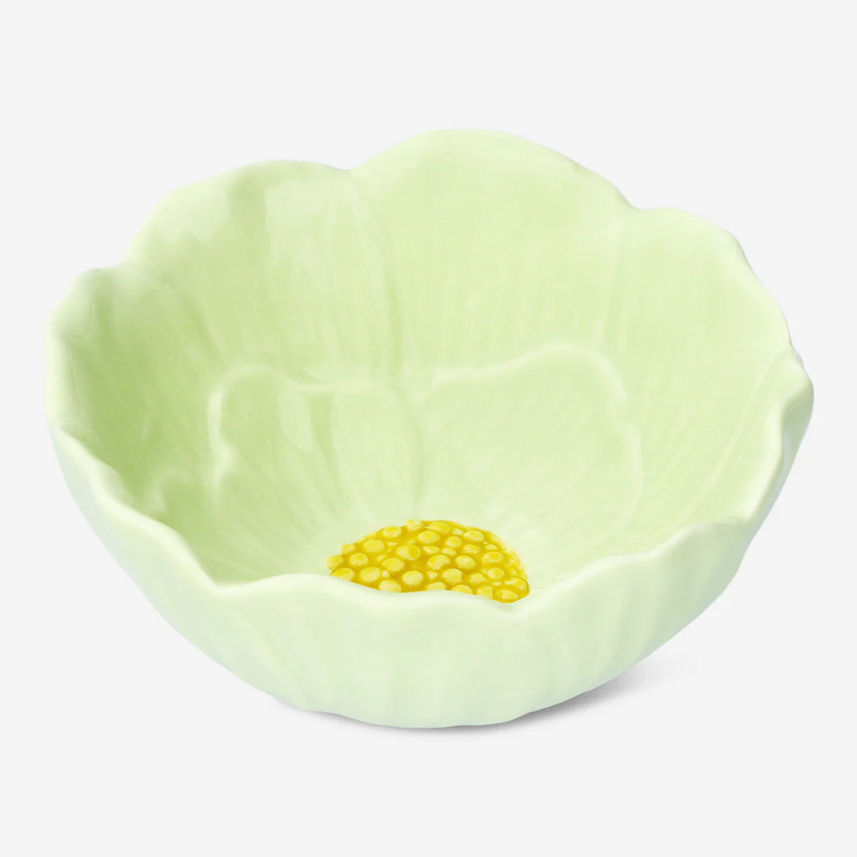 Yeşil Çiçek Şekilli Tabak 11,5 cm - Image 4