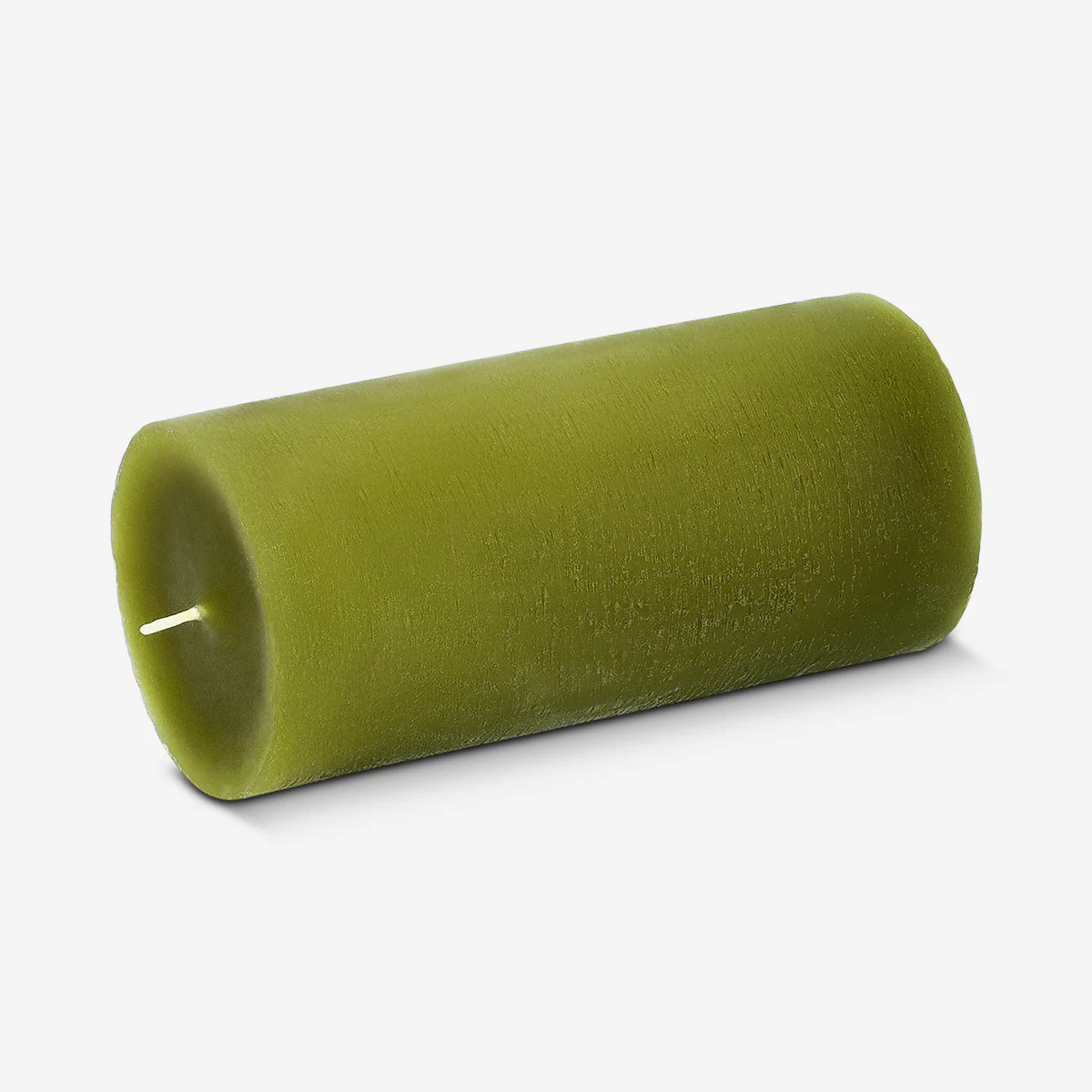 Yeşil Rustik Uzun Silindir Mum - Image 3