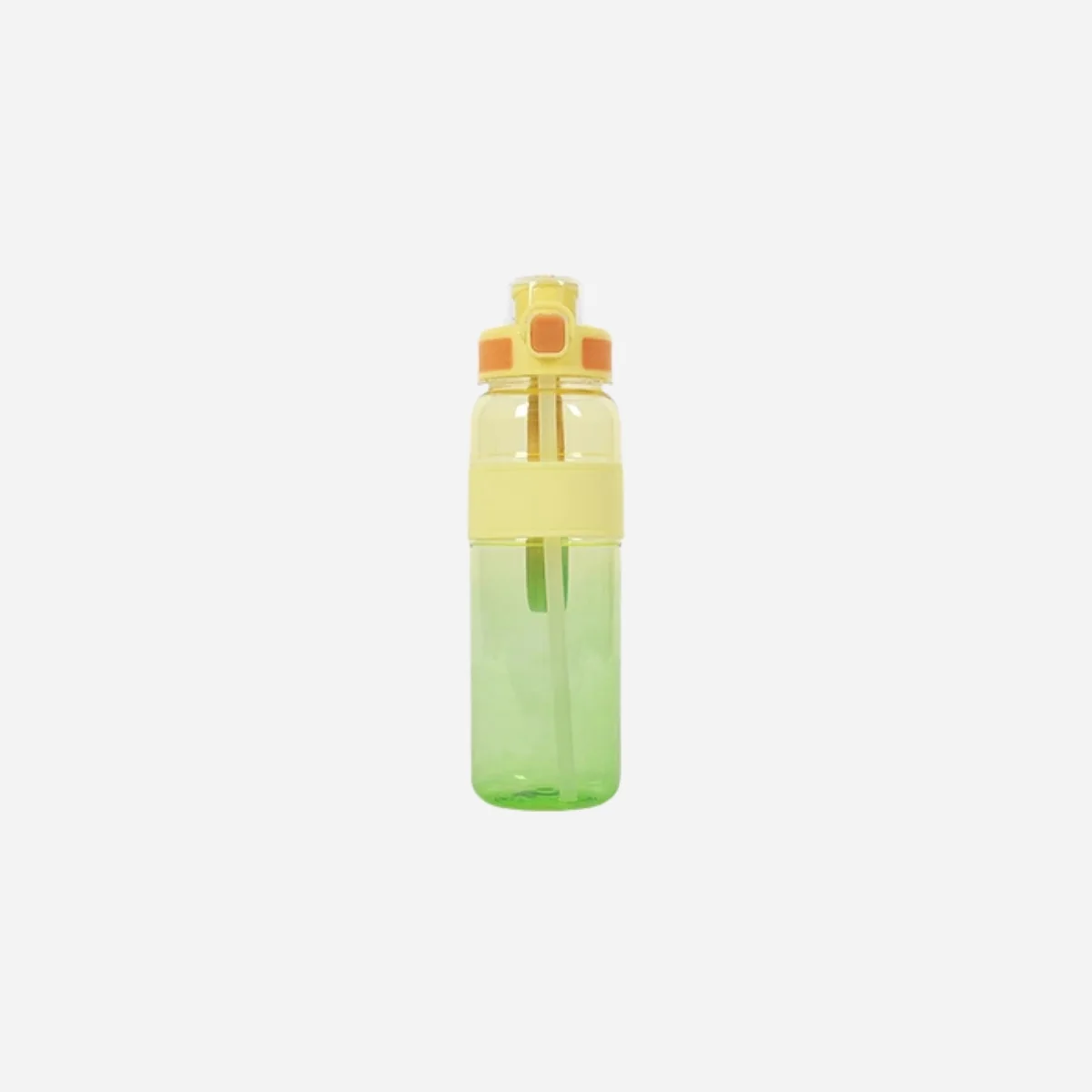 Yeşil Sarı Askılı Plastik Su Matarası - Image 2