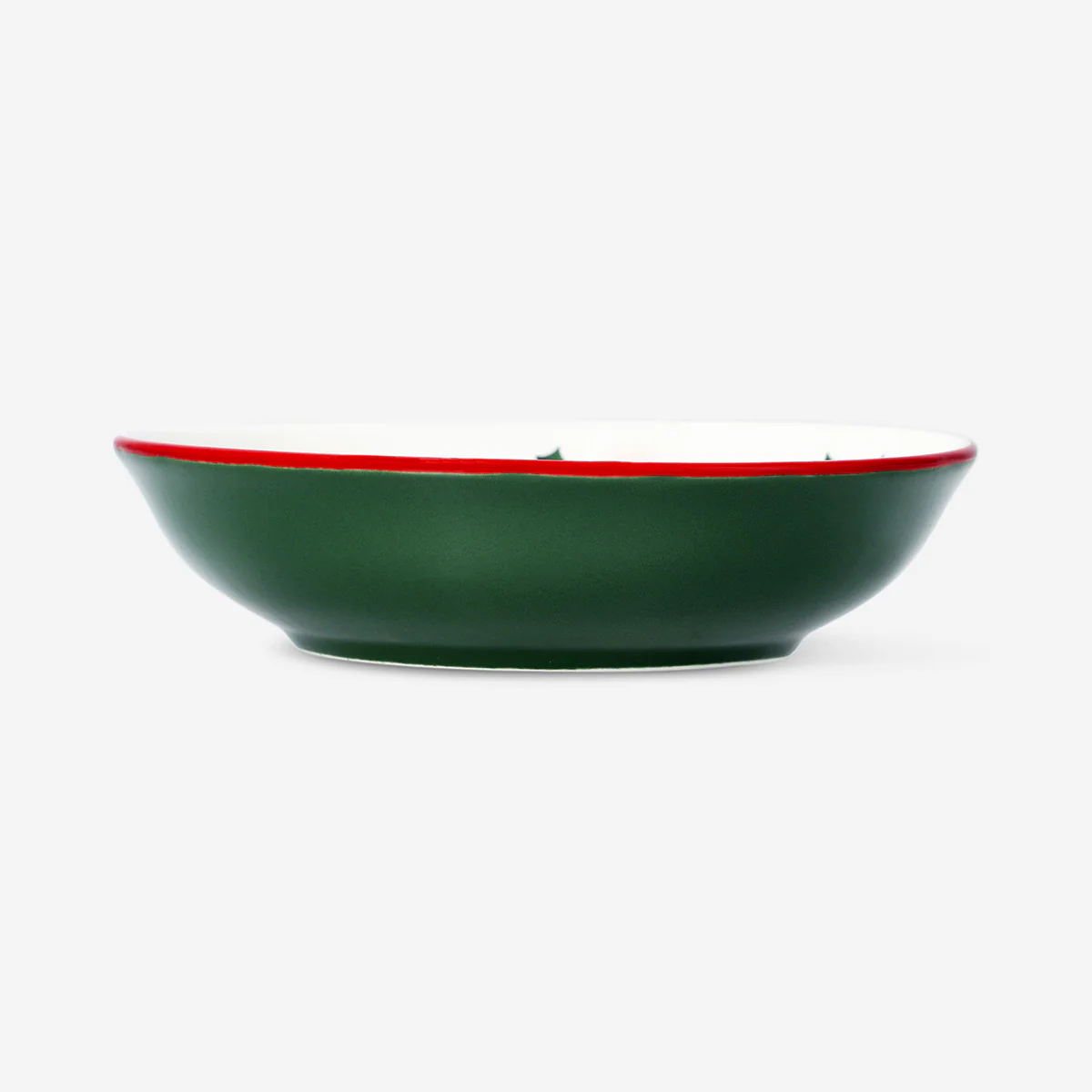 Yılbaşı Çelengi Desenli Kısa Kase - Image 3