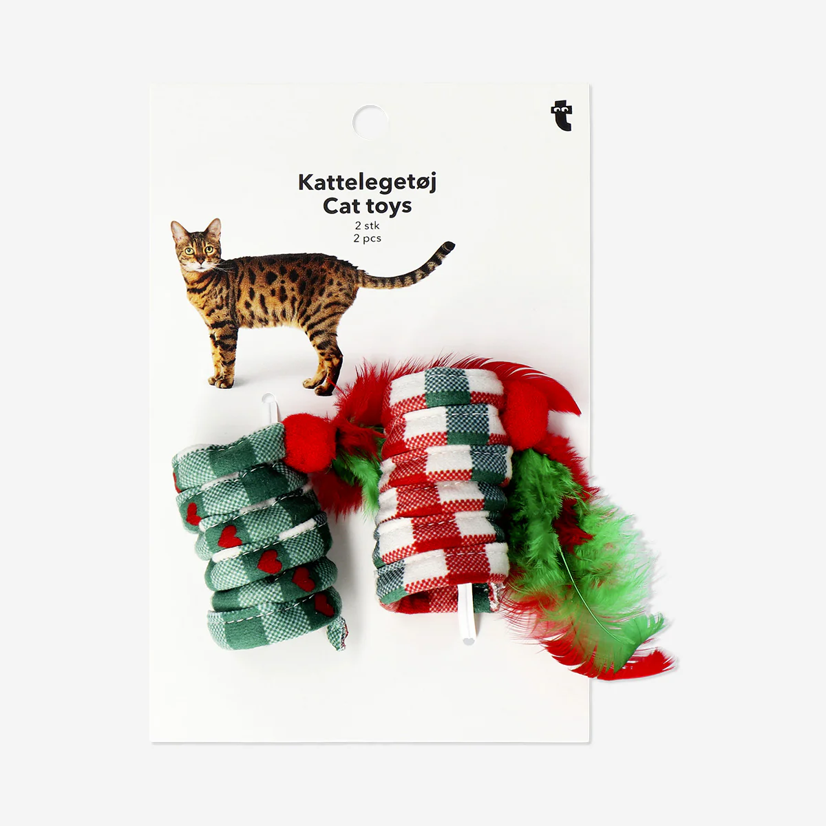 Yılbaşı Temalı Kedi Oyuncağı - Image 4