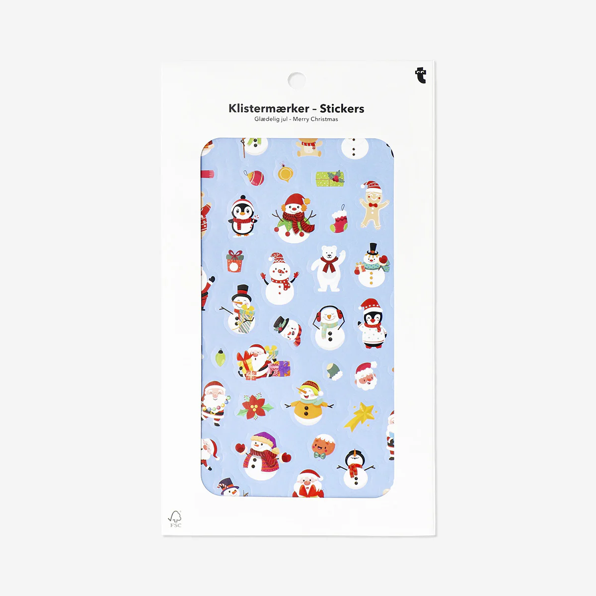Yılbaşı Temalı Sticker Seti