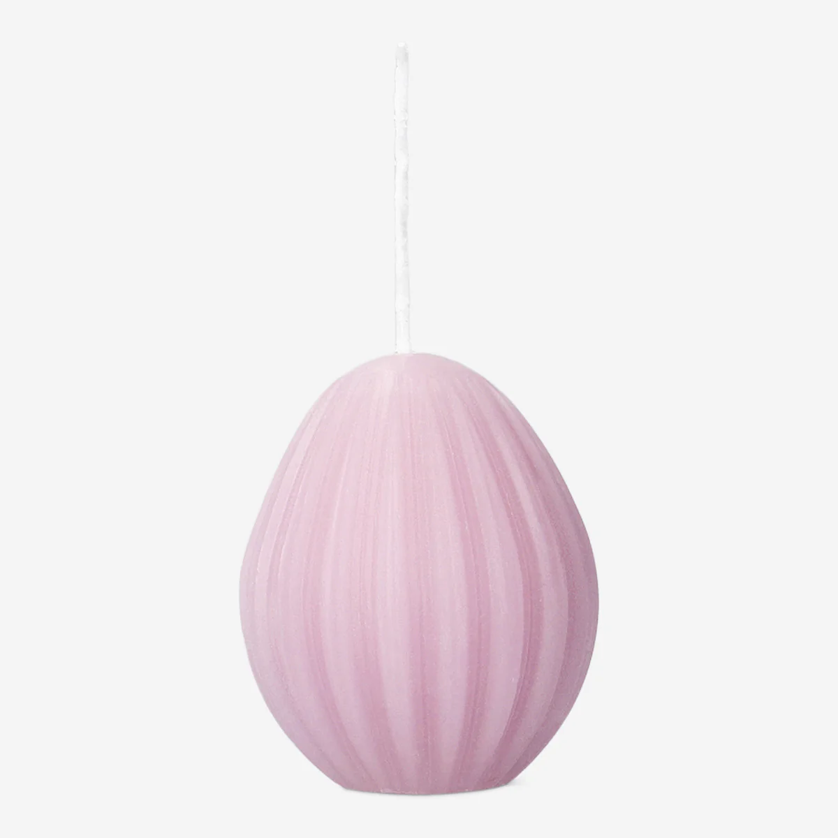 Yumurta Şeklinde Pembe Mum - Image 2